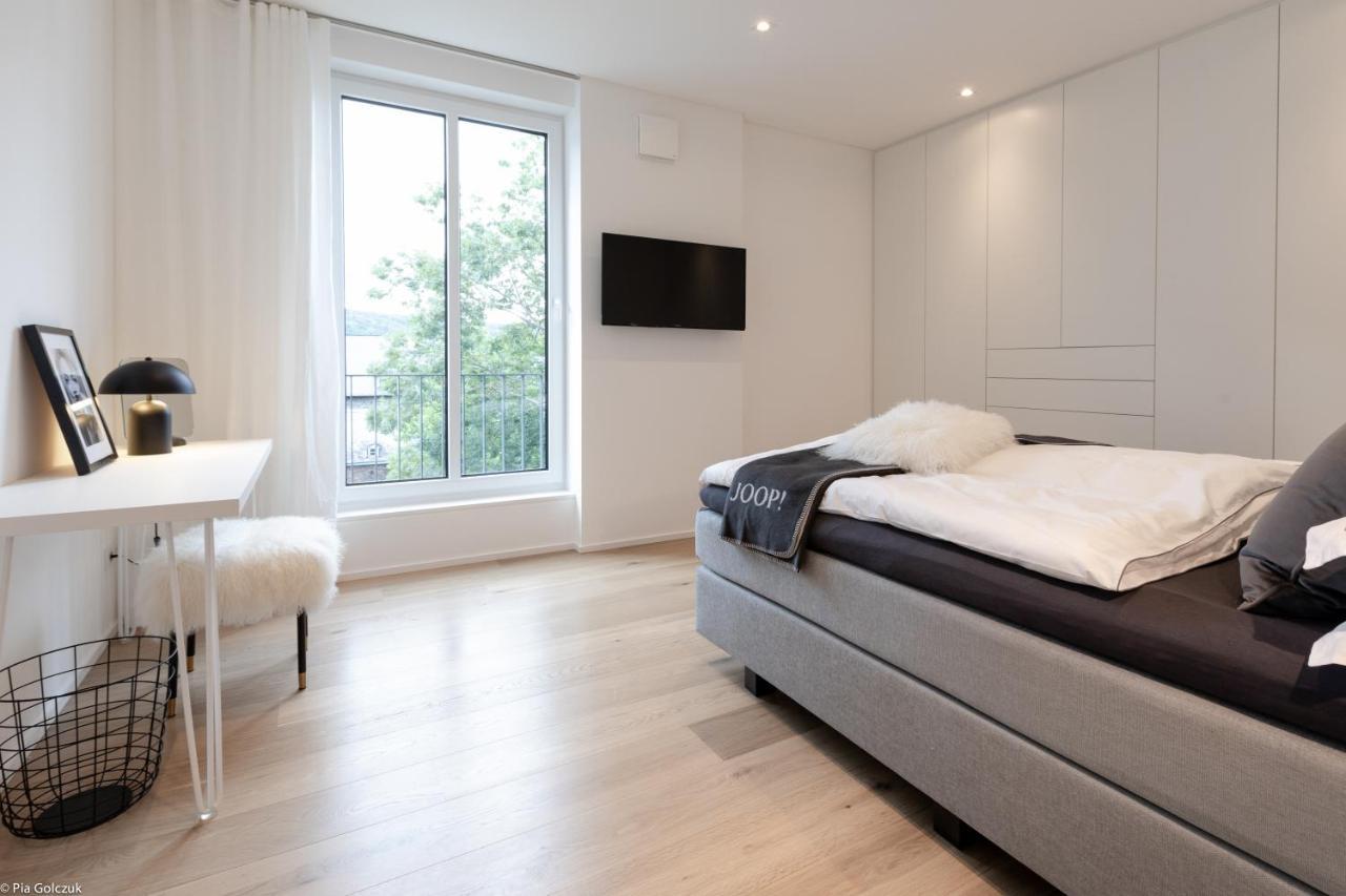 Loft17 Neu Luxus-Loft Design Klima 2-4 Personen Apartment Traben-Trarbach Luaran gambar