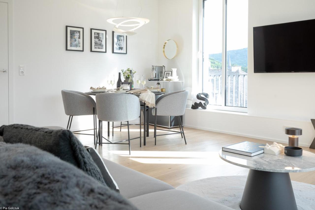 Loft17 Neu Luxus-Loft Design Klima 2-4 Personen Apartment Traben-Trarbach Luaran gambar