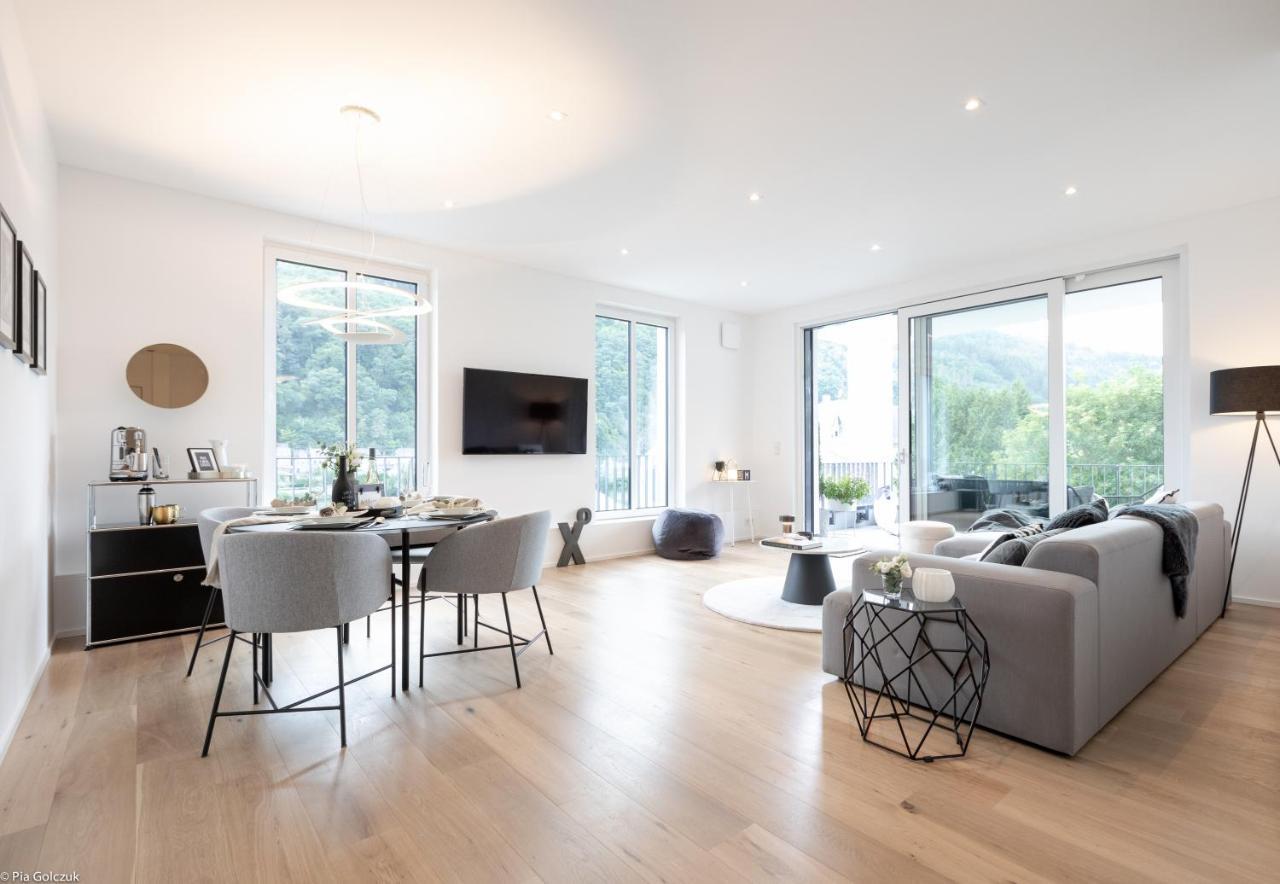 Loft17 Neu Luxus-Loft Design Klima 2-4 Personen Apartment Traben-Trarbach Luaran gambar